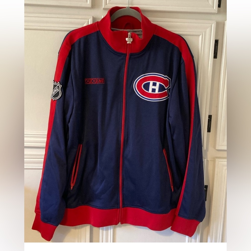 Canadiens light weight 24 Stanley Cup Championship history team Jacket.